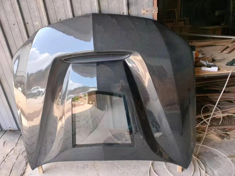 Carbon Fiber Engine Cover Front Bonnet for 2019 CT4 Upgrade Engine Hood